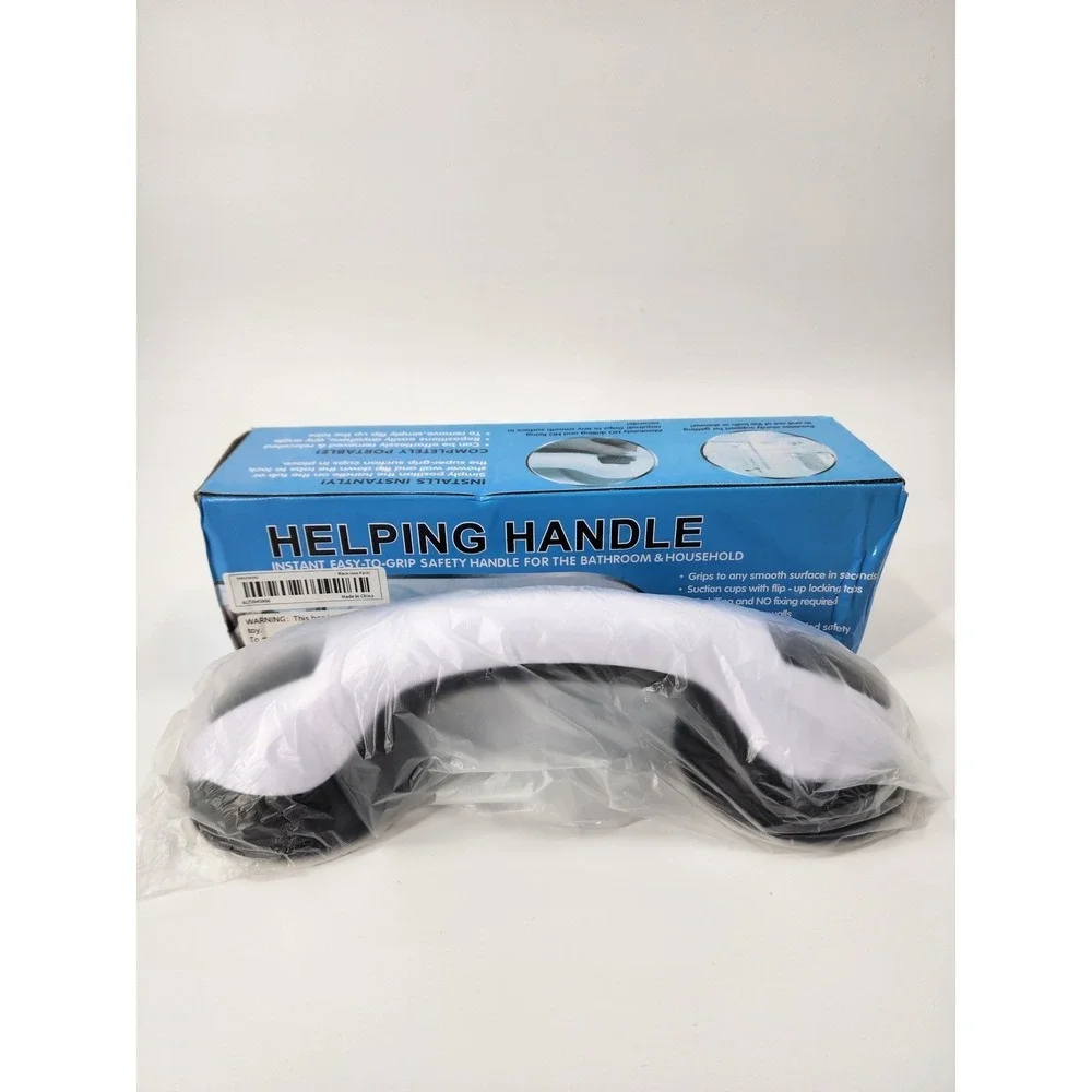 Helping Handle Instant Easy-to-Grip Safety Grab Bar Suction Cup Bathroom Shower